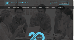 Desktop Screenshot of hyperlinksmedia.com